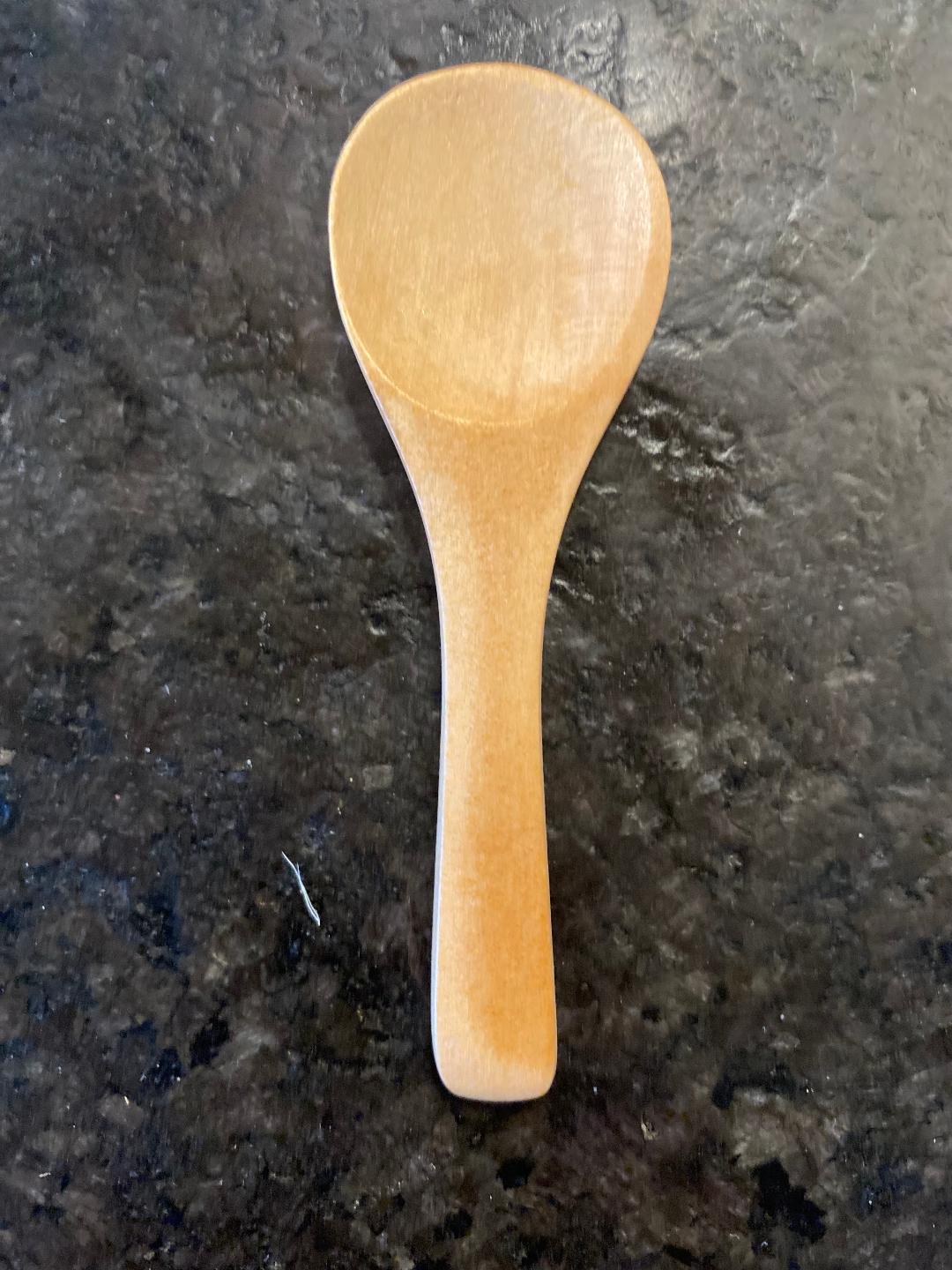 Mini Wooden Salt Spoon