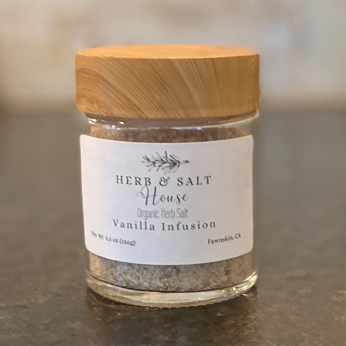 Vanilla Infusion Small Jar – Herb & Salt House